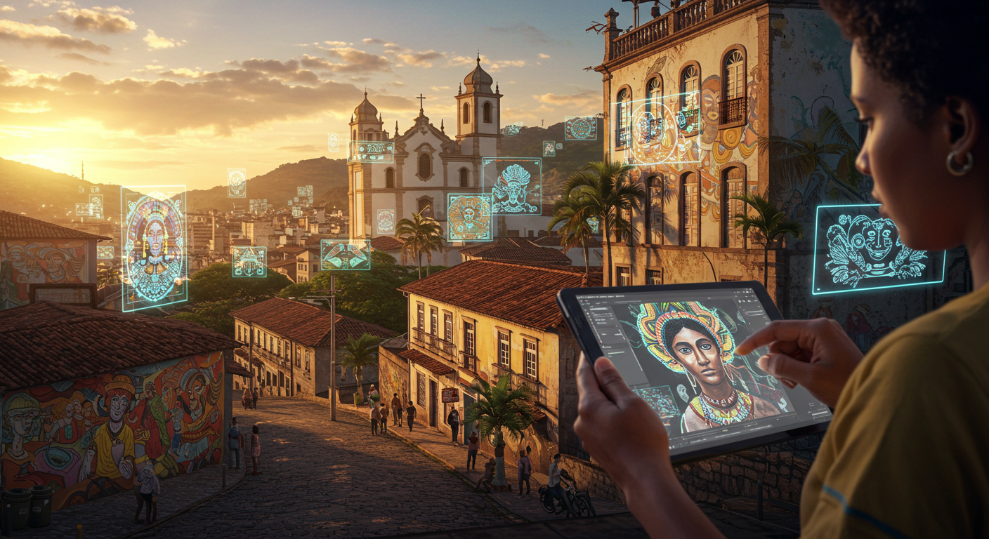 IA Revoluciona Criação Artística Brasileira