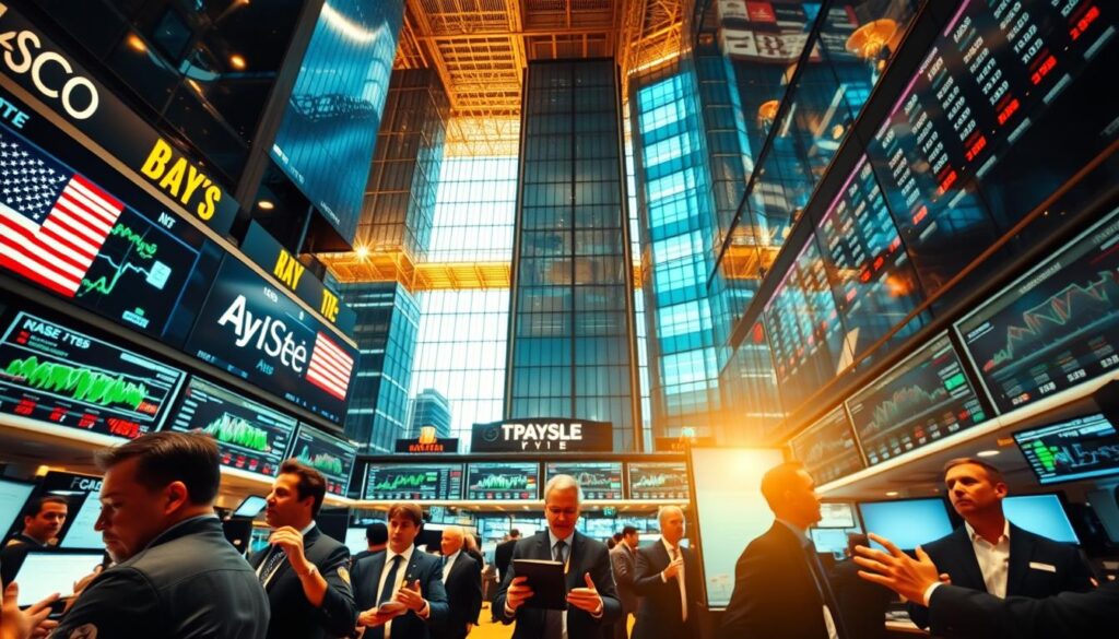 mercado de trabalho financeiro