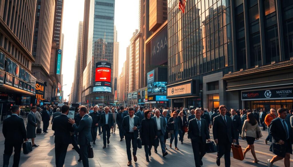 mercado de trabalho financeiro