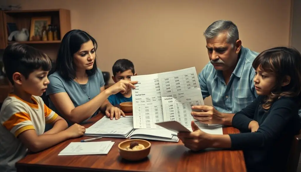 inflação no orçamento familiar